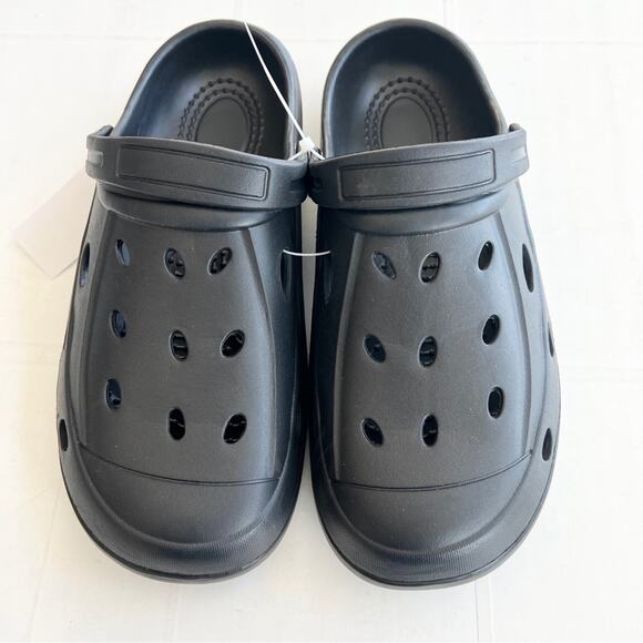 NEW Adult Black Clog Shoes CG5200 ES Orginials - Picture 1 of 8